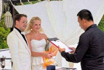 Андре Тан одружився фото - весільний портал