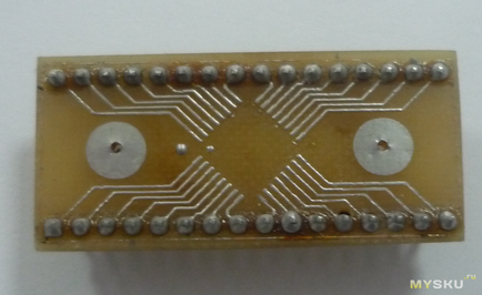 Atmega8a în cazul firmware-ului tqfp-32 prin intermediul arduino isp