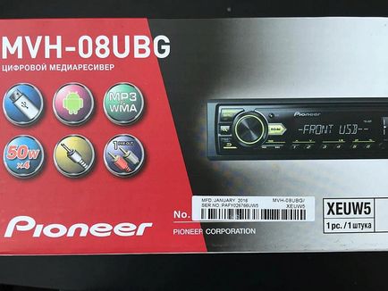 Автомагнітоли pioneer країна виробник китай Тайланд