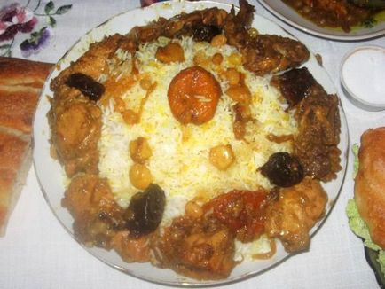 Azerbajdzsán pilaf - receptek képekkel