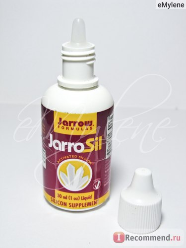 Бад jarrow formulas jarrosil, активоване кремній, рідкий - «кремній від джароу дивний предмет