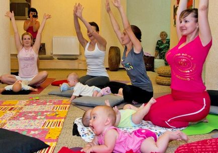 Baby-yoga pentru nou-născuți