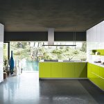 Culoare albă și verde 50 de fotografii ale proiectelor de design, șorț, mese, mobilier