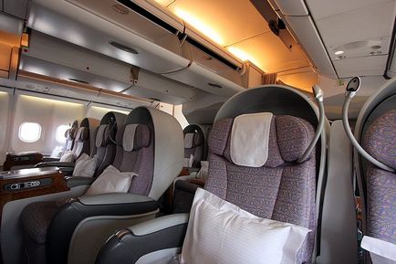 Business Class az Airbus A340 Emirates Airlines Photo hírek Photo News