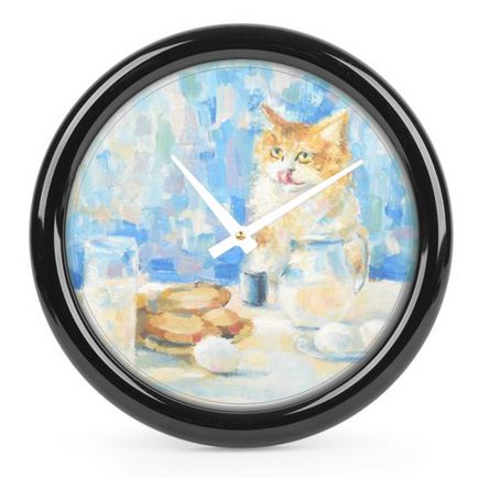 Годинники кіт і сметана - купити в інтернет-магазині