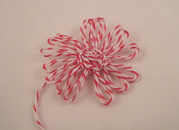 Квіти з мотузки, хороша ідея