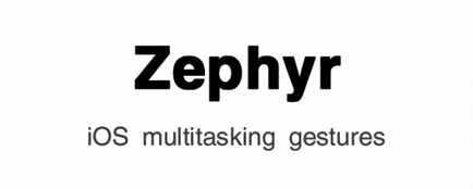 Cydia zephyr - simplifică multitasking pe iOS, știri, aplicații și recenzii de repozitori pentru cydia