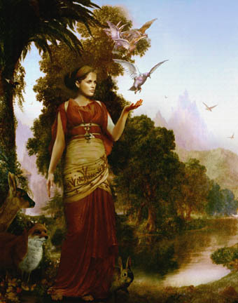 Demeter - az istennő a termékenység és a mezőgazdaság az ókori görög mítoszok, fotók, képek, művészeti Demeter