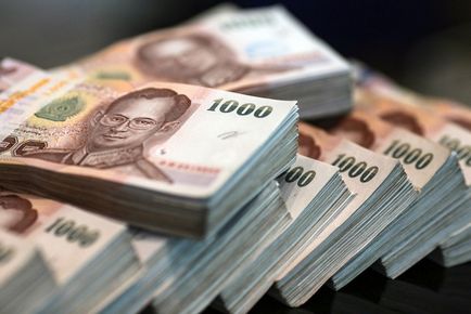 Thailanda curs de bani, cât de mult să ia bani și ce