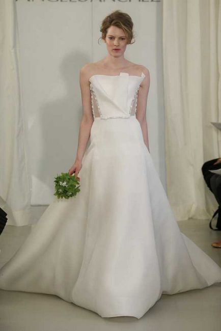 Tervező esküvői ruhák Angel Sanchez tavaszi-nyári 2014 divat megszállottság