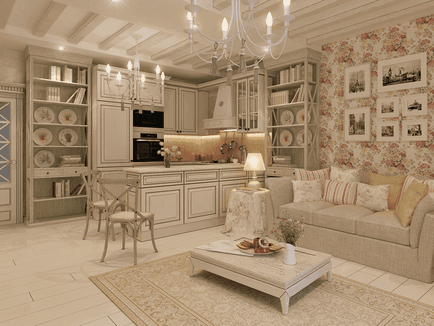Design interior în stil Provence, 39 foto-exemple - rehouz