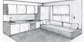 Дизайн маленької кухні - як збільшити простір