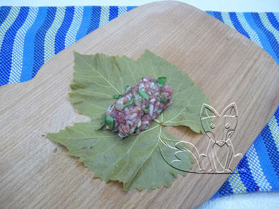 Долма з виноградного листя - як приготувати смачну страву