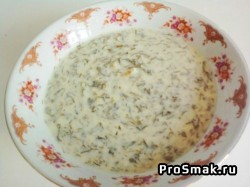 Довга - азербайджанський суп з кислого молока