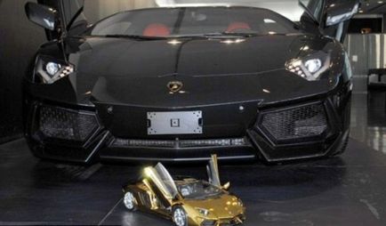 Aceasta este cea mai scumpă mașină din lume - lamborghini de aur de 6 milioane de dolari