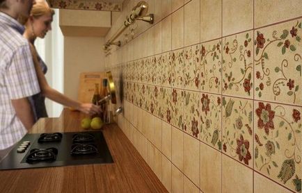 Фартух на кухню з плитки як вибрати кухонну, який підібрати краще кахель на стіну, правильний