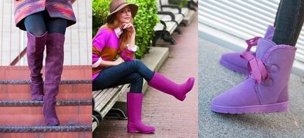 Purple Boots