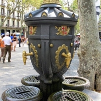 Fântâna din Montjuïc din Barcelona