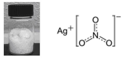 Formula de azotat de argint în chimie