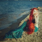 Фотосесія в стилі русалки, фотозйомка mermaid, фотостудія на Войковська