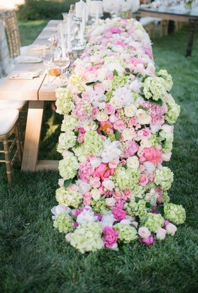 Girlă de flori pentru nuntă