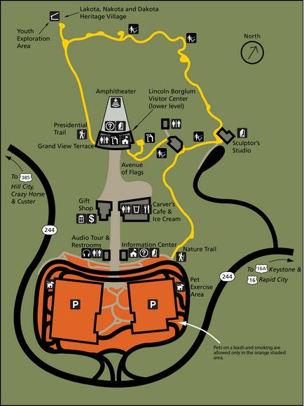 Гора Рашмор - скеля президентів в сша, mount rushmore