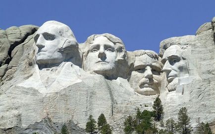 Mount Rushmore, Statele Unite fotografie, istorie, care sunt descriși de președinți