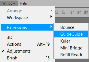 Guideguide - корисне розширення для фотошоп