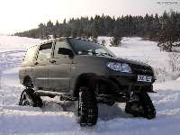 Masinile Caterpillar bazate pe UAZ (modele UAZ) Mașini Caterpillar bazate pe UAZ