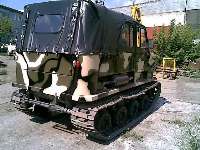 Vehiculele Caterpillar bazate pe UAZ (DTM-081 cu două linii) Mașini Caterpillar bazate pe UAZ