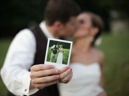 Idei pentru o fotografie de nunta cu propriile mâini, articole