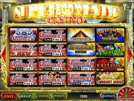 Ігрова система superomatic відмінне рішення для гемблінг-бізнесу, casinomarket