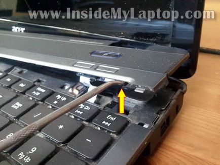szétszerelés kalauz notebook sorozat Acer Aspire 5740 és 5340