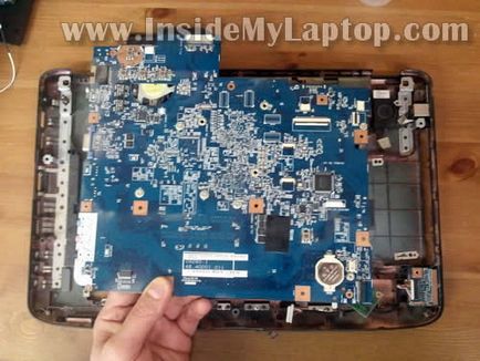 szétszerelés kalauz notebook sorozat Acer Aspire 5740 és 5340