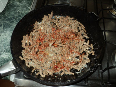 Zucchini fierte cu carne tocată - farfurie delicată