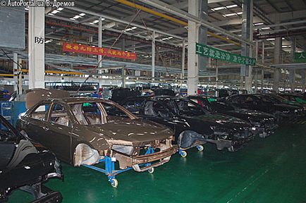 Hogyan kínai auto lefedettség a gyárból - vélemények az avtoportale