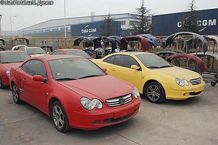 Hogyan kínai auto lefedettség a gyárból - vélemények az avtoportale