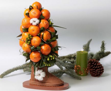 Як красиво і оригінально подати мандарини на новорічний стіл