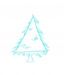 Cum de a desena un copac de Anul Nou