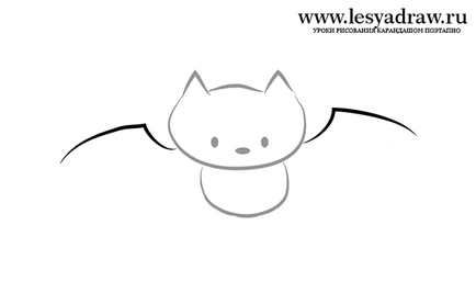 Як намалювати дитині кажана