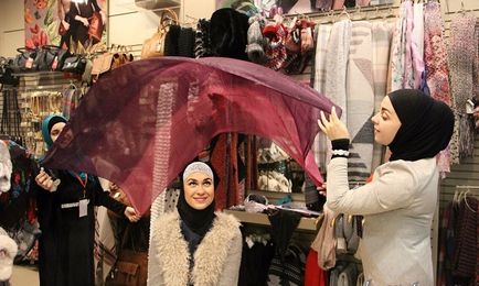 Mint Oroszországban viselt hijabs