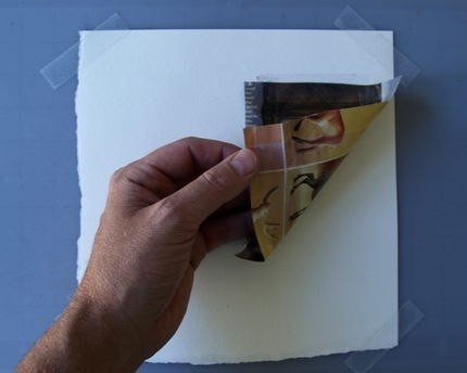 Cum să traduceți o imagine a unei reviste pe o bucată de hârtie