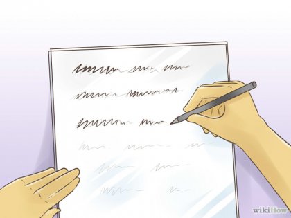 Як поміняти свій почерк
