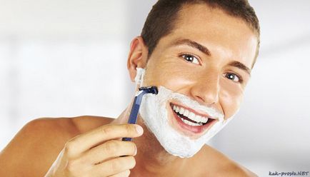 Hogyan borotválkozás a férfiak tippek - Egyéb - Egészség - katalógus cikkek - mindkettő