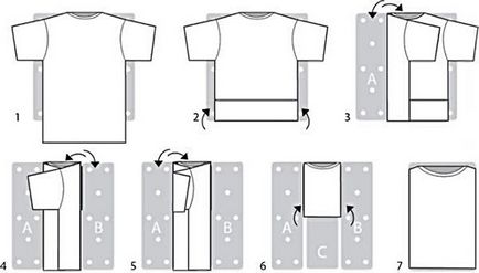 Hogyan kell tárolni a T-shirt (tárolási módja pólók) Hogyan kell tárolni a T-shirt