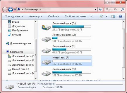 Cum se partiționează un hard disk în partiții în Windows 7, instrucțiuni