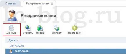 Як зробити бекап сайту на хостингу offerhost