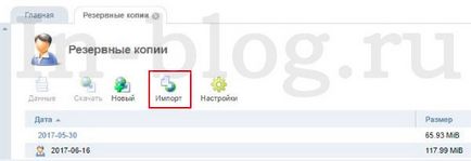 Cum de a face un site de rezervă pe hosting offerhost