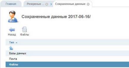 Як зробити бекап сайту на хостингу offerhost