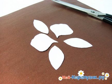 Hogyan készítsünk egy orchidea papír (papír) Hogyan készítsünk egy orchidea papír